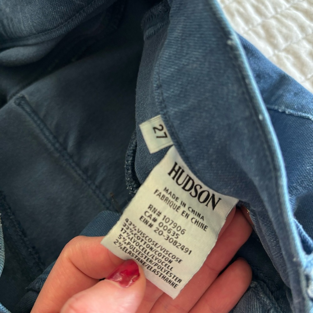 🫐HUDSON SKINNY JEANS🫐 - Picture 4 of 4